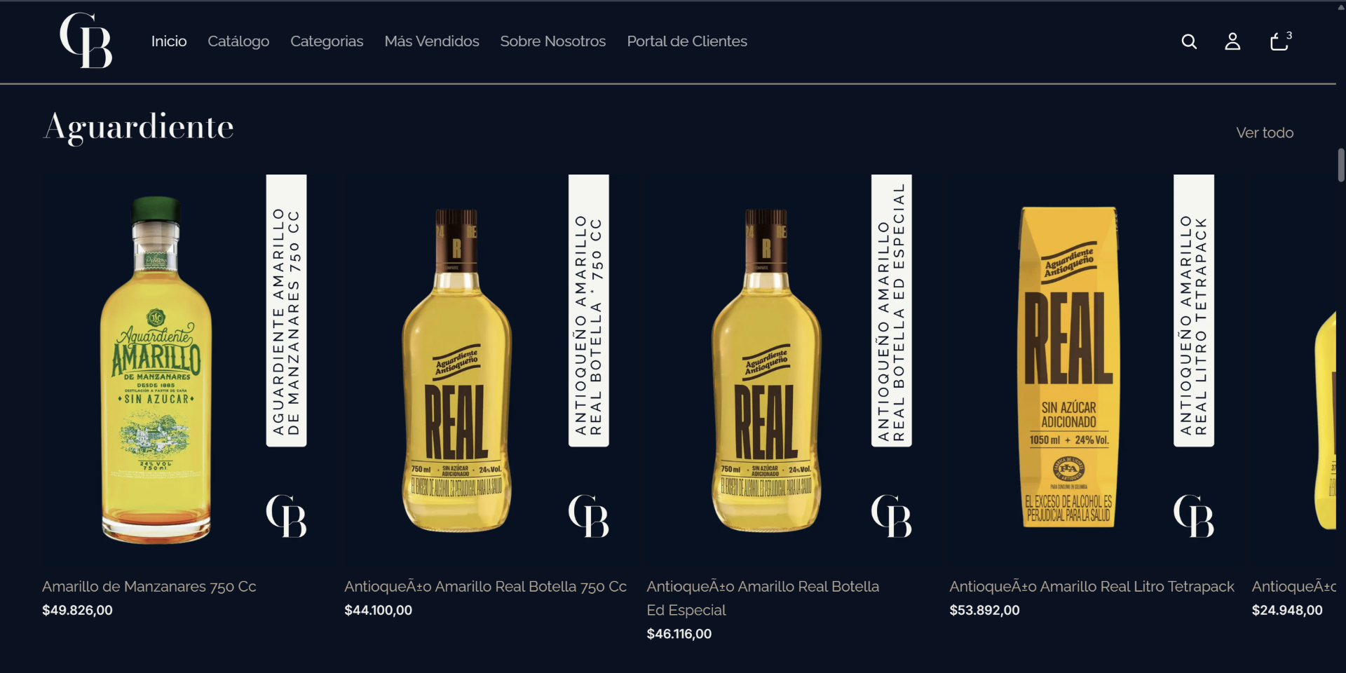Casa Brava — Catálogo de productos